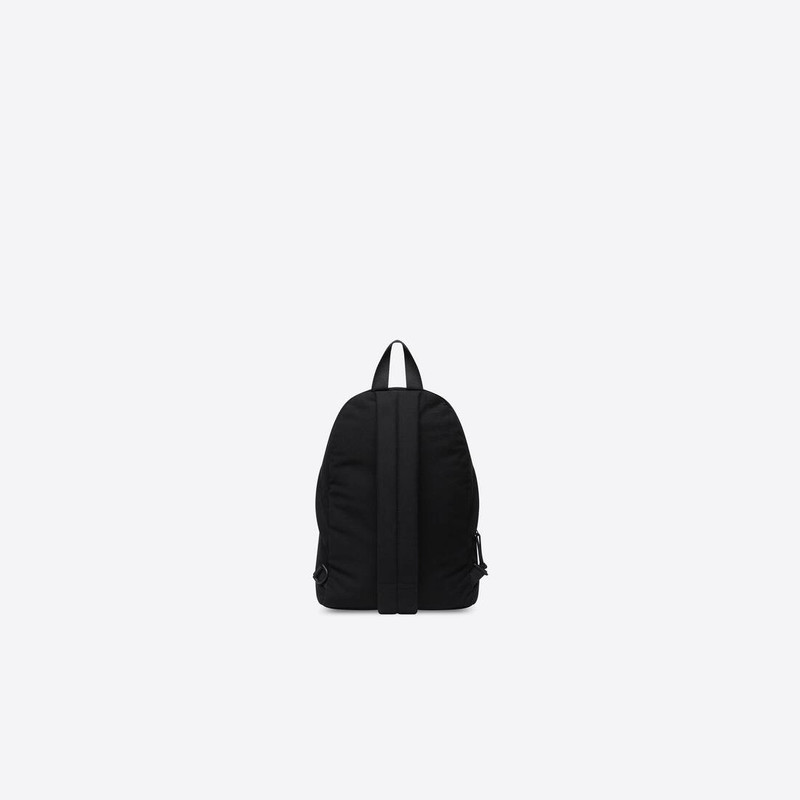 BALENCIAGA Men's The Simpsons Tm & © 20th Television Explorer Small One Strap Backpack In Jersey in Black outlook