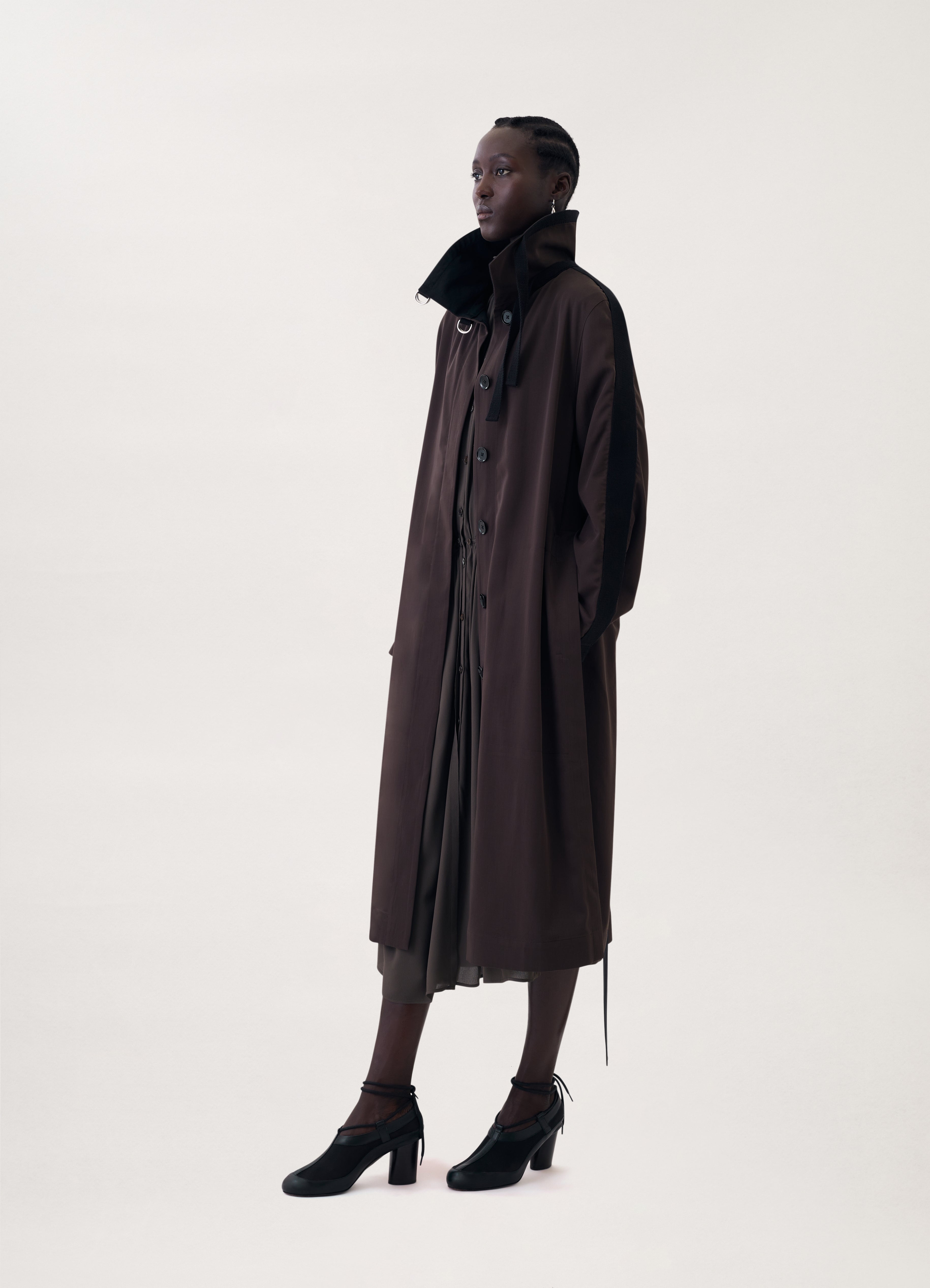 COAT WITH SLITS - 4
