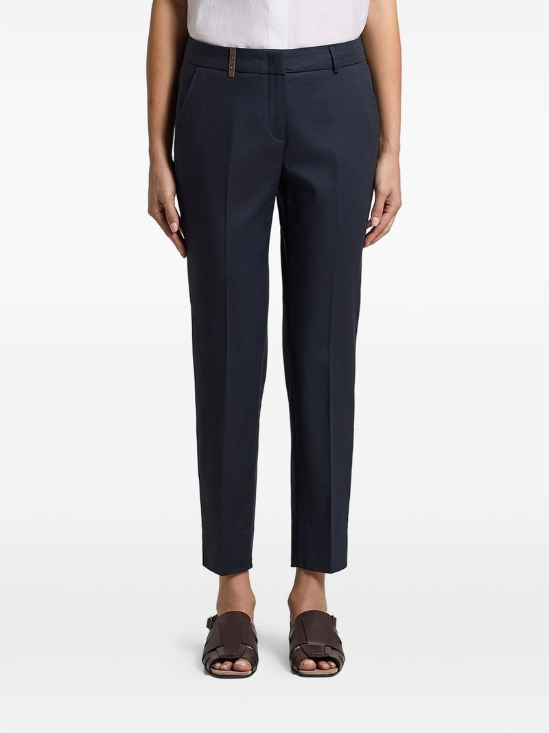 cropped tailored trousers 1