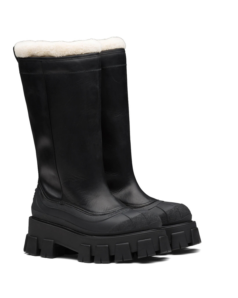 Monolith leather boots 1