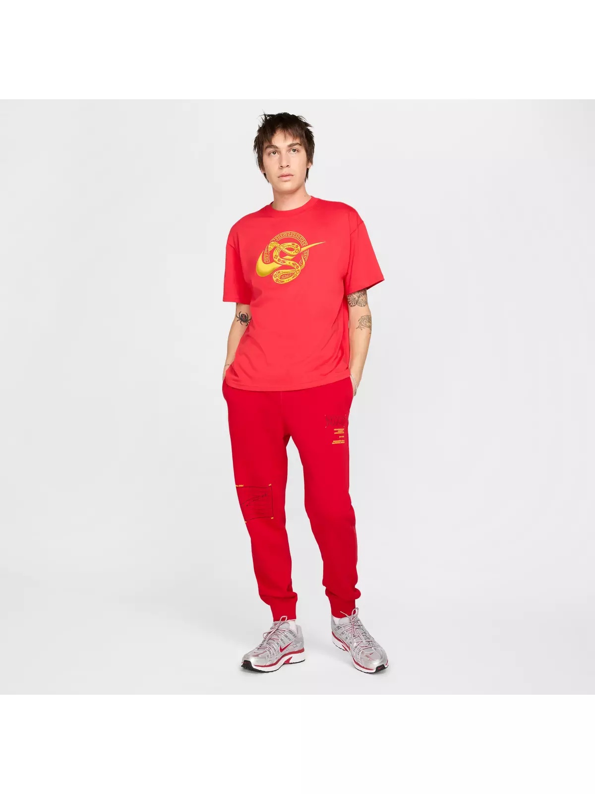 Men's Club Moon Graphic French Terry Joggers - 7