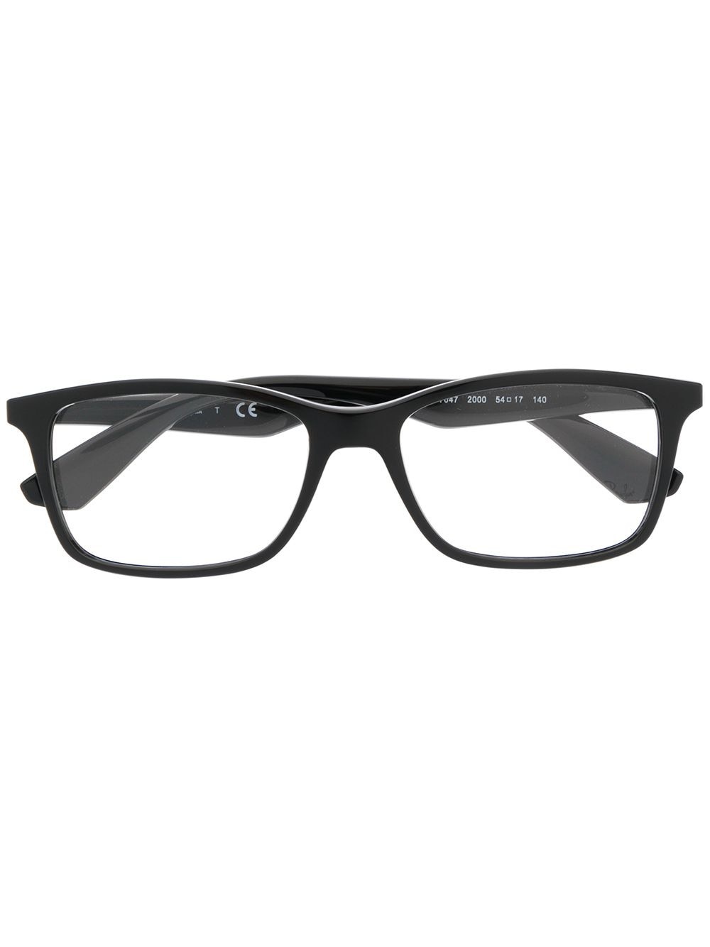 square frame glasses - 1