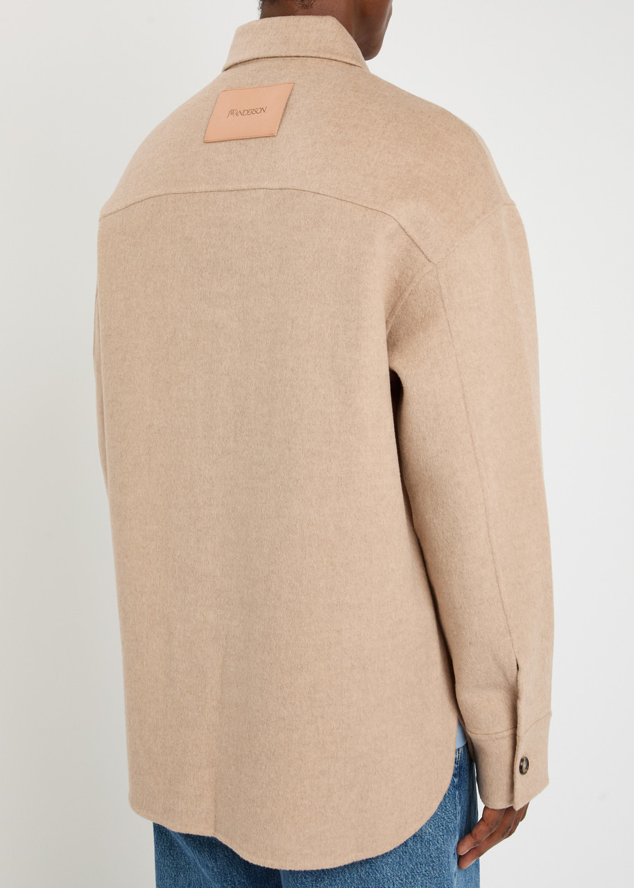 JW Anderson Oversized Wool Overshirt - 3