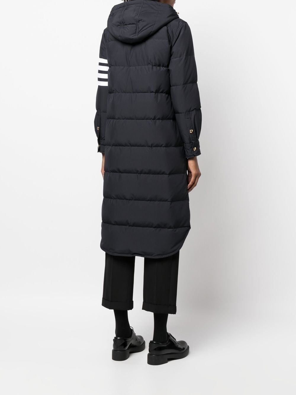 4-Bar hooded padded coat - 4