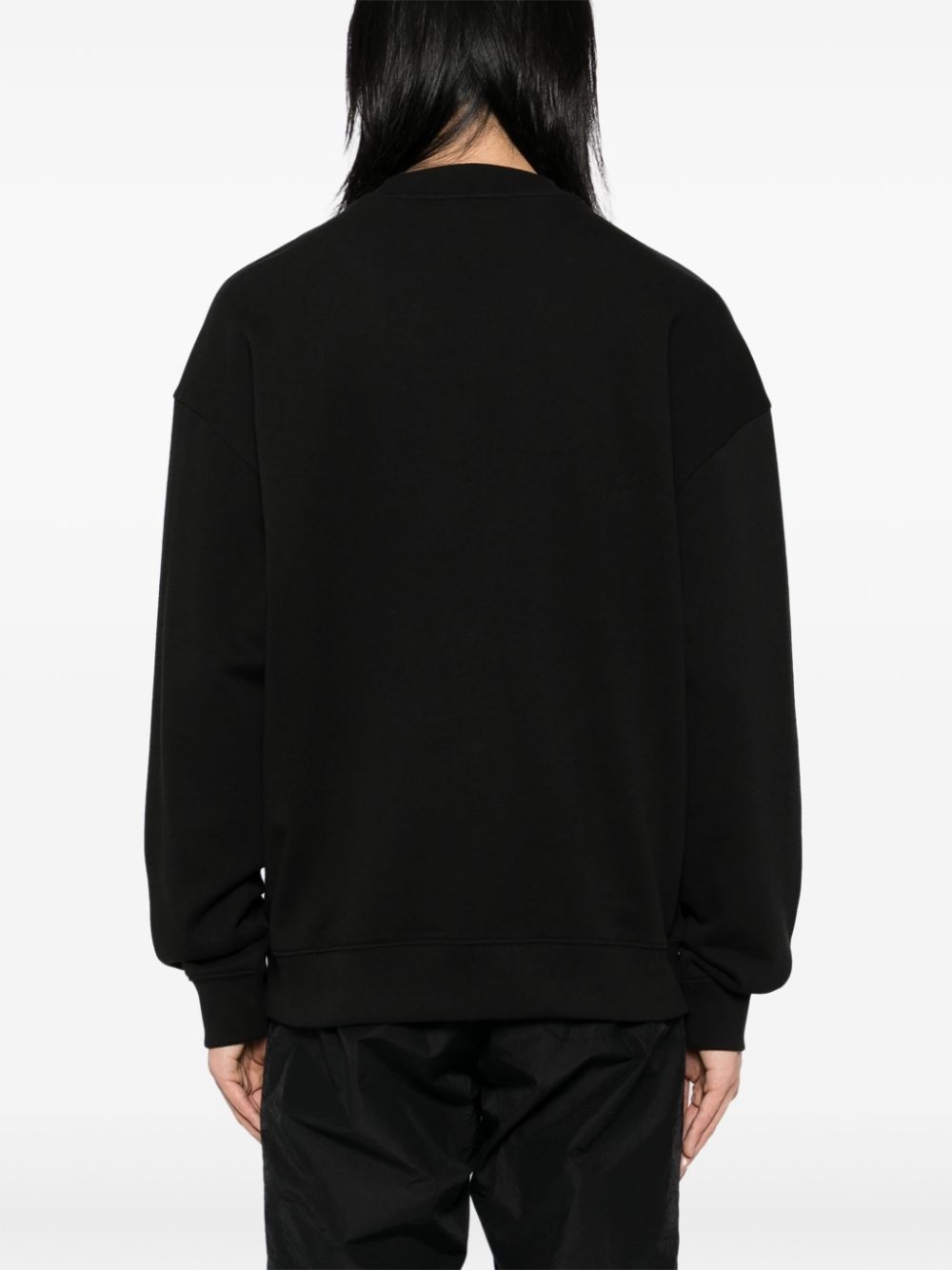 logo print sweatshirt - 4