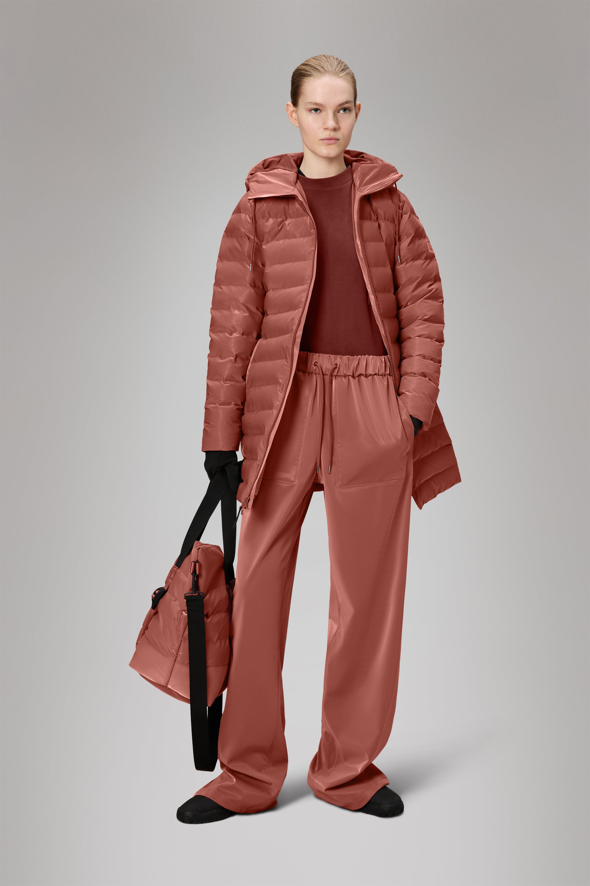 Lohja Long Puffer Curve Jacket - 4