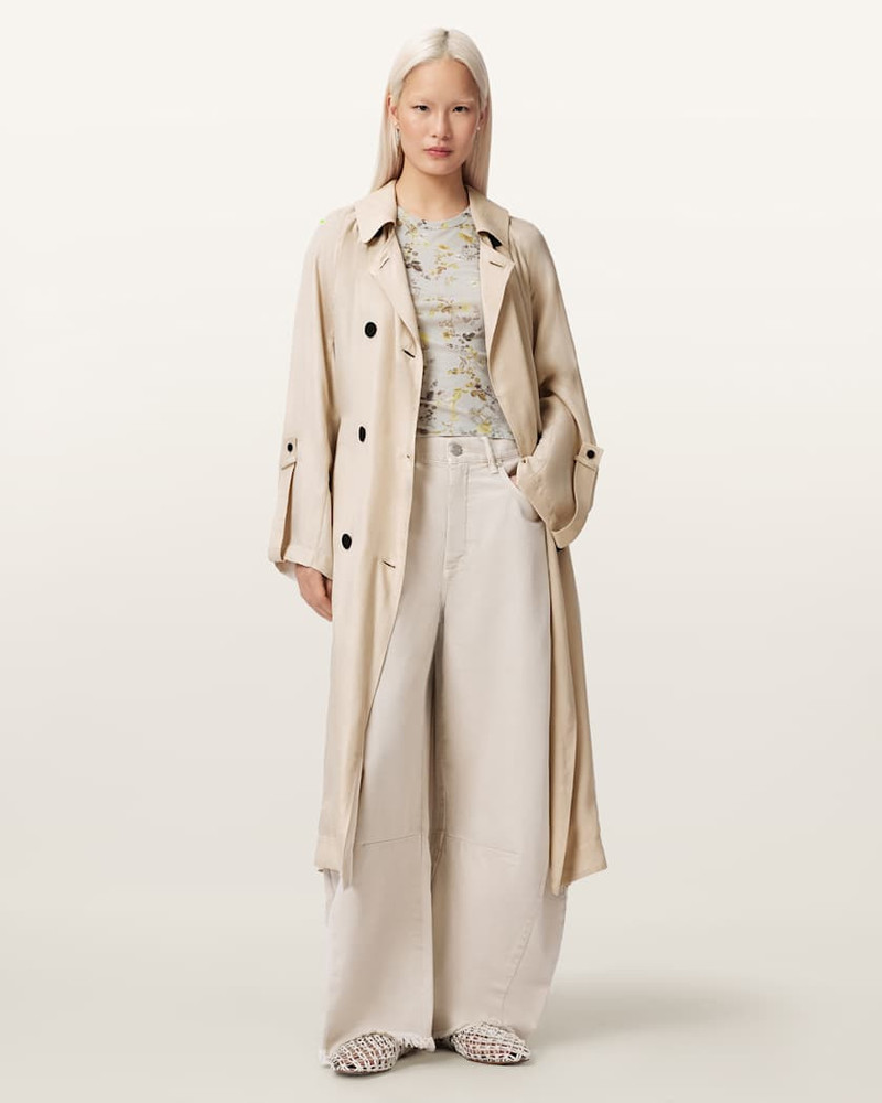 LIZIE DOUBLE BREASTED TRENCH COAT 4