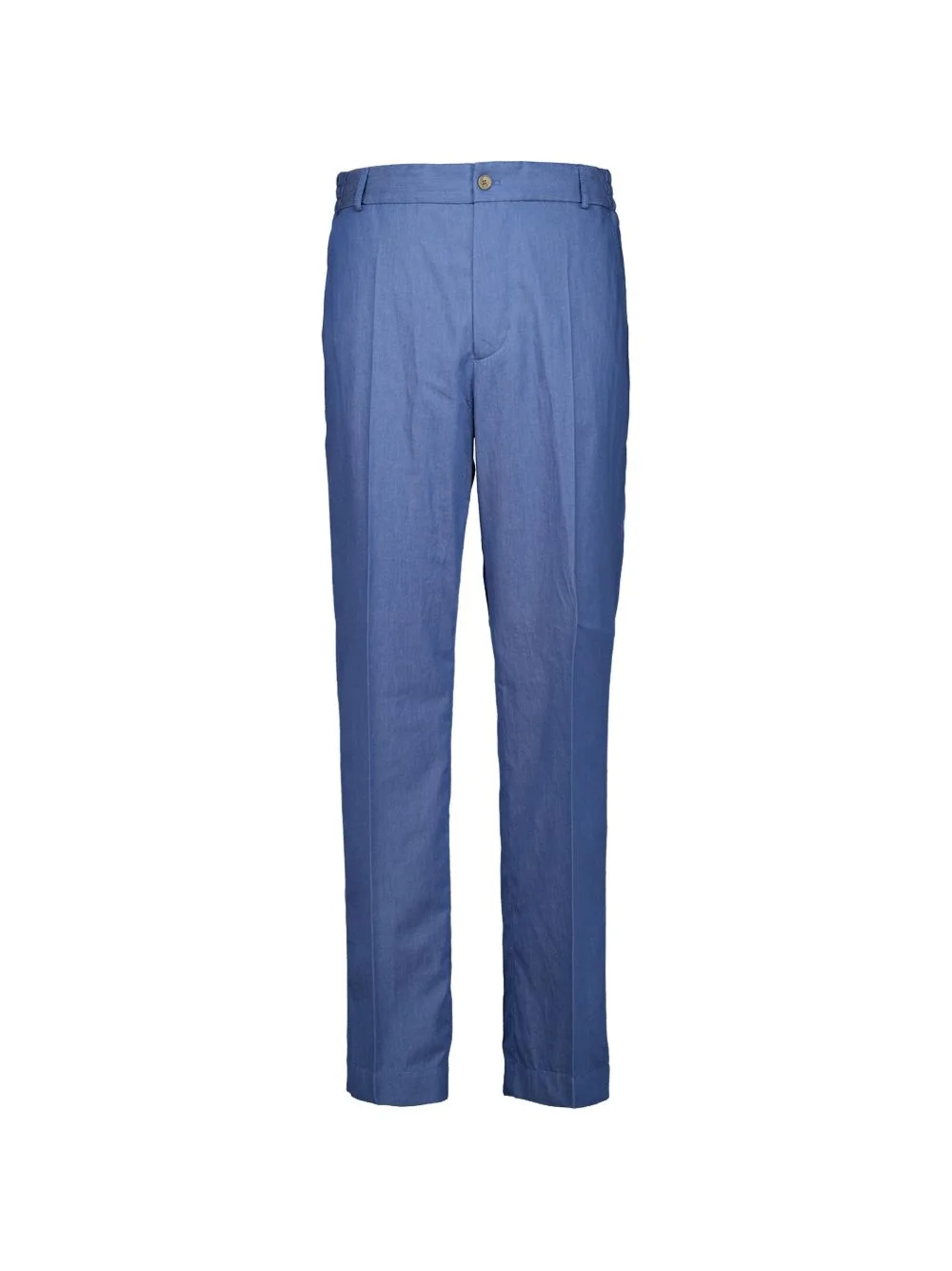 logo-patch straight-fit trousers - 1