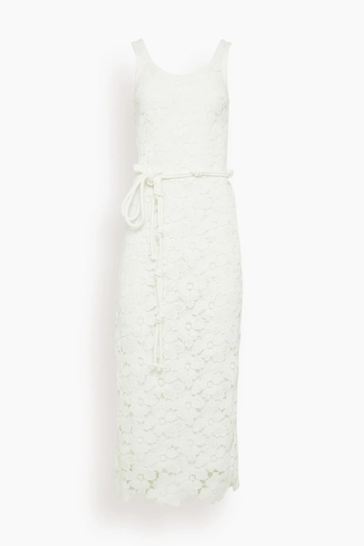 Eloise Lace Maxi Dress in Ivory - 1