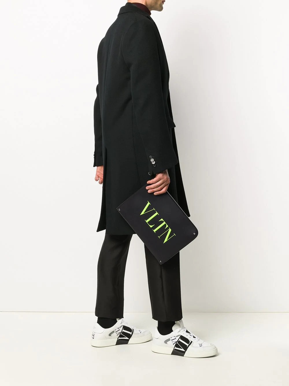 VLTN logo clutch bag - 2