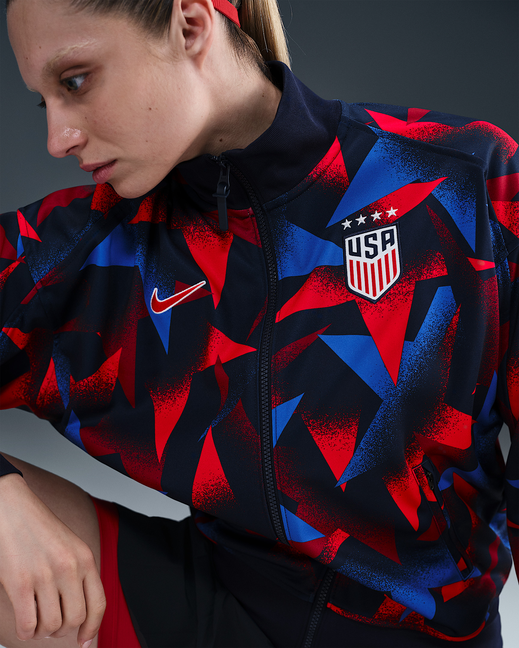 USWNT Academy Pro Women's Nike Dri-FIT Soccer Anthem Jacket - 3