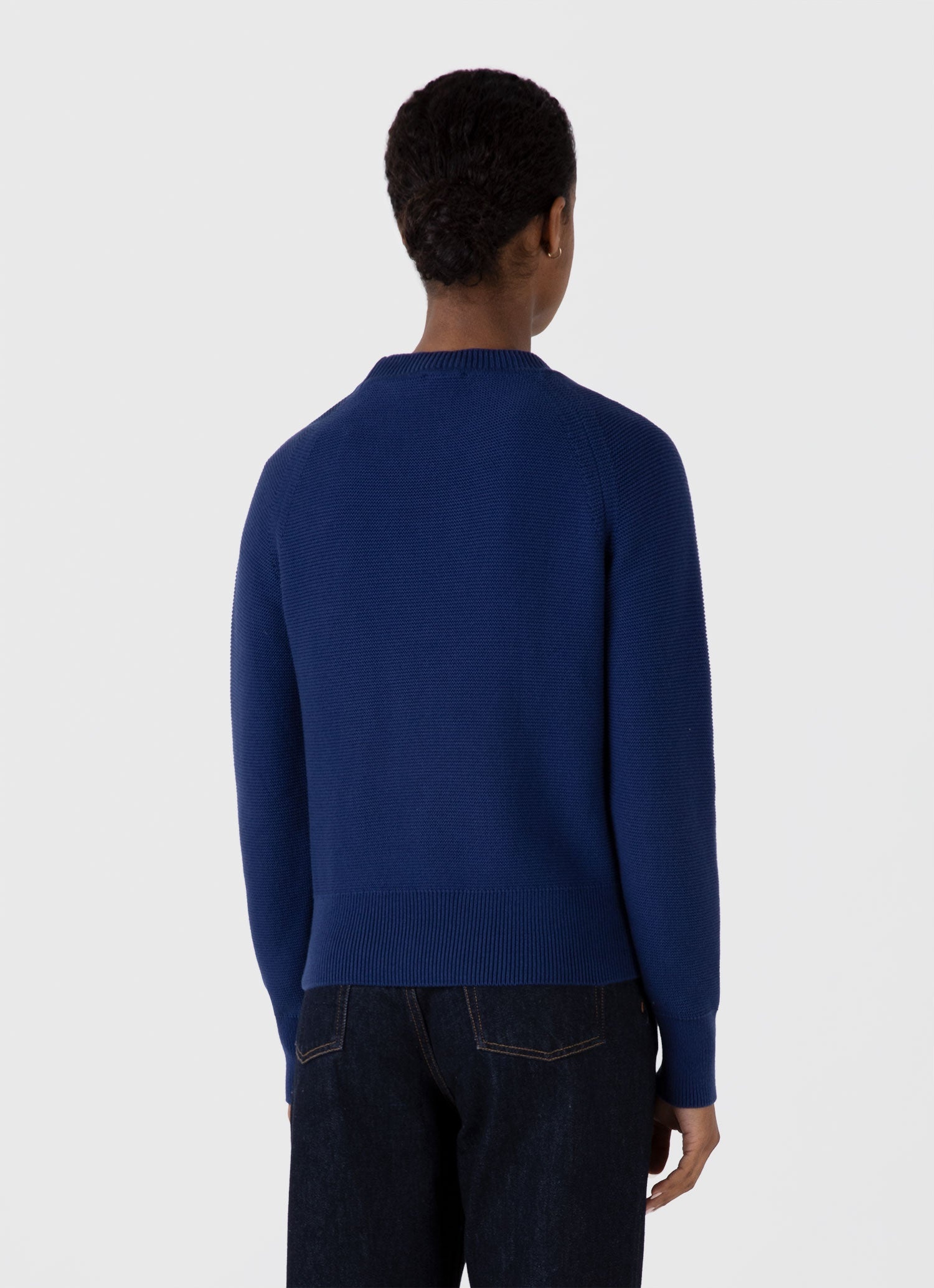Textured Cotton Jumper - 3