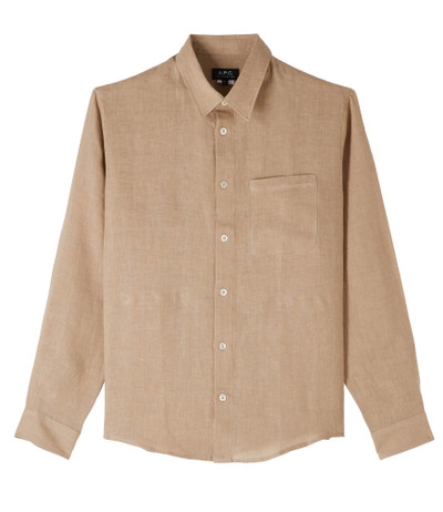 A.P.C. Cassel Logo shirt outlook