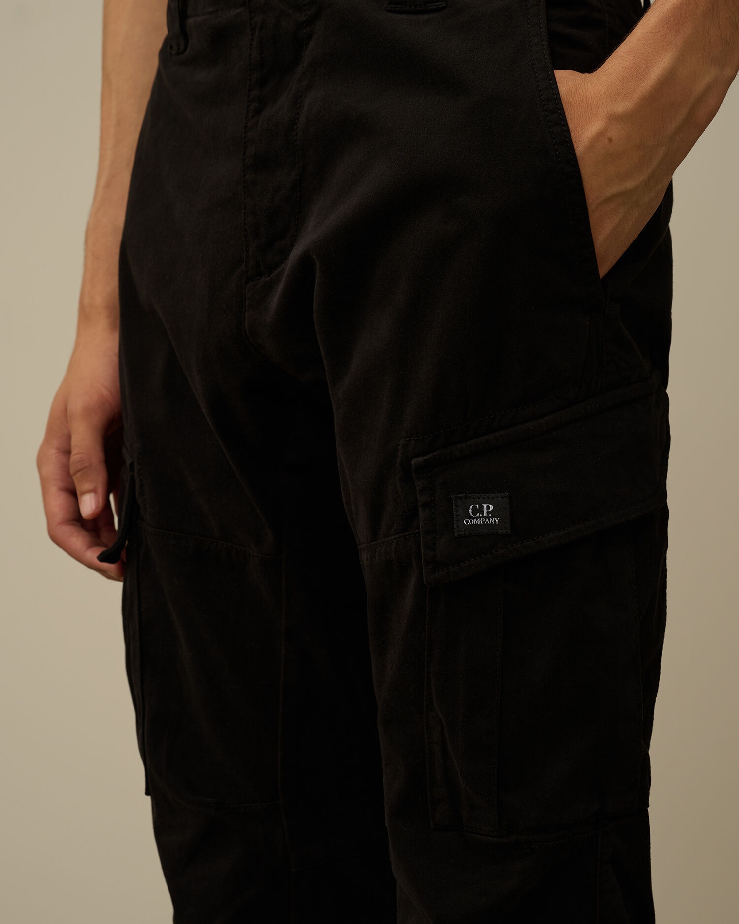 Stretch Sateen Ergonomic Cargo Pants - 4