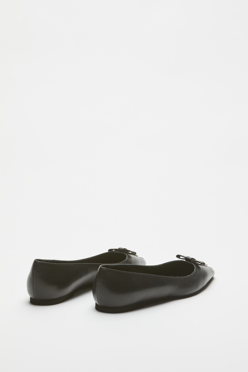 N°21 ZIP-DETAIL BALLET PUMPS outlook