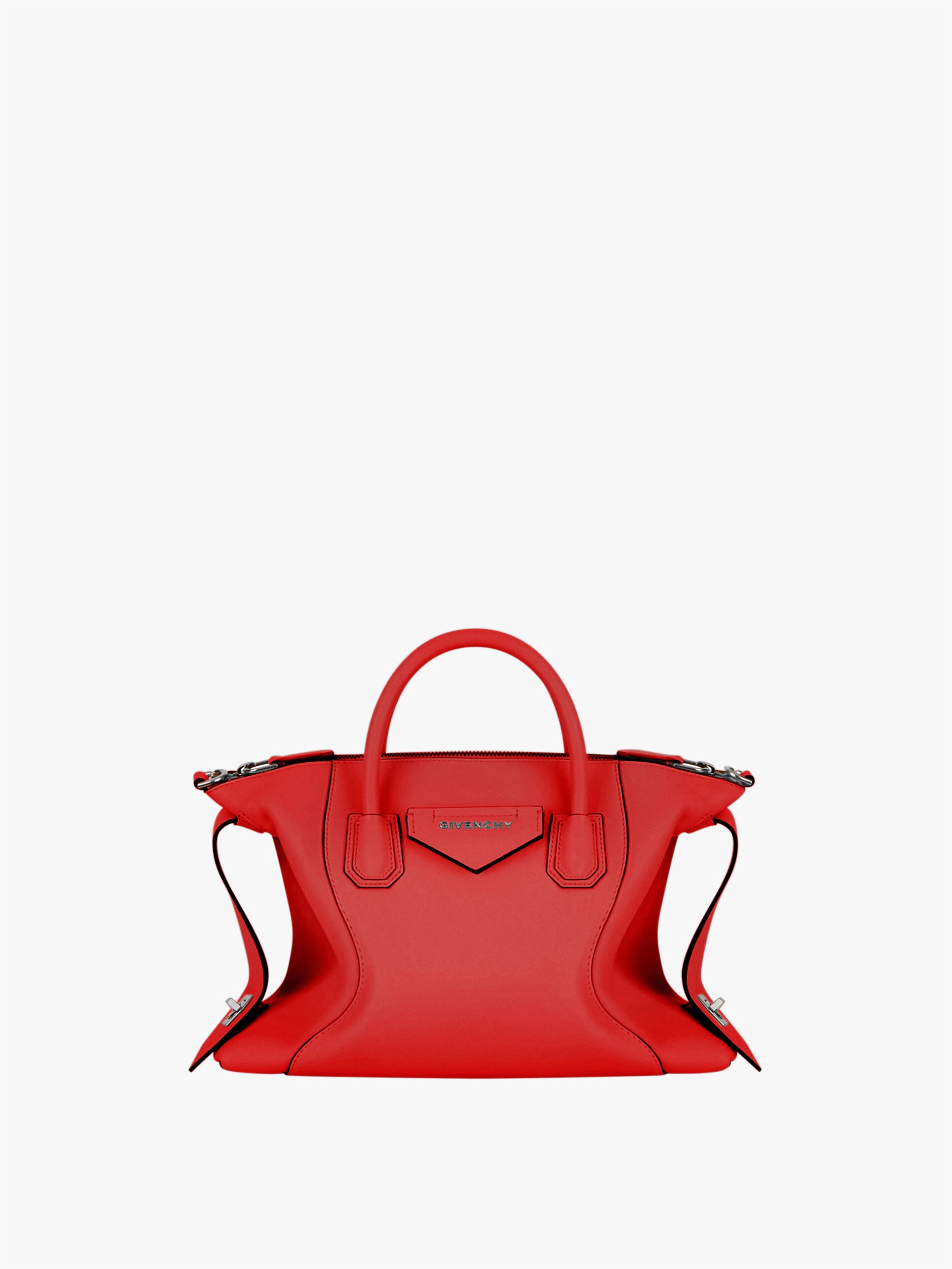 SMALL ANTIGONA SOFT BAG IN SMOOTH LEATHER - 1