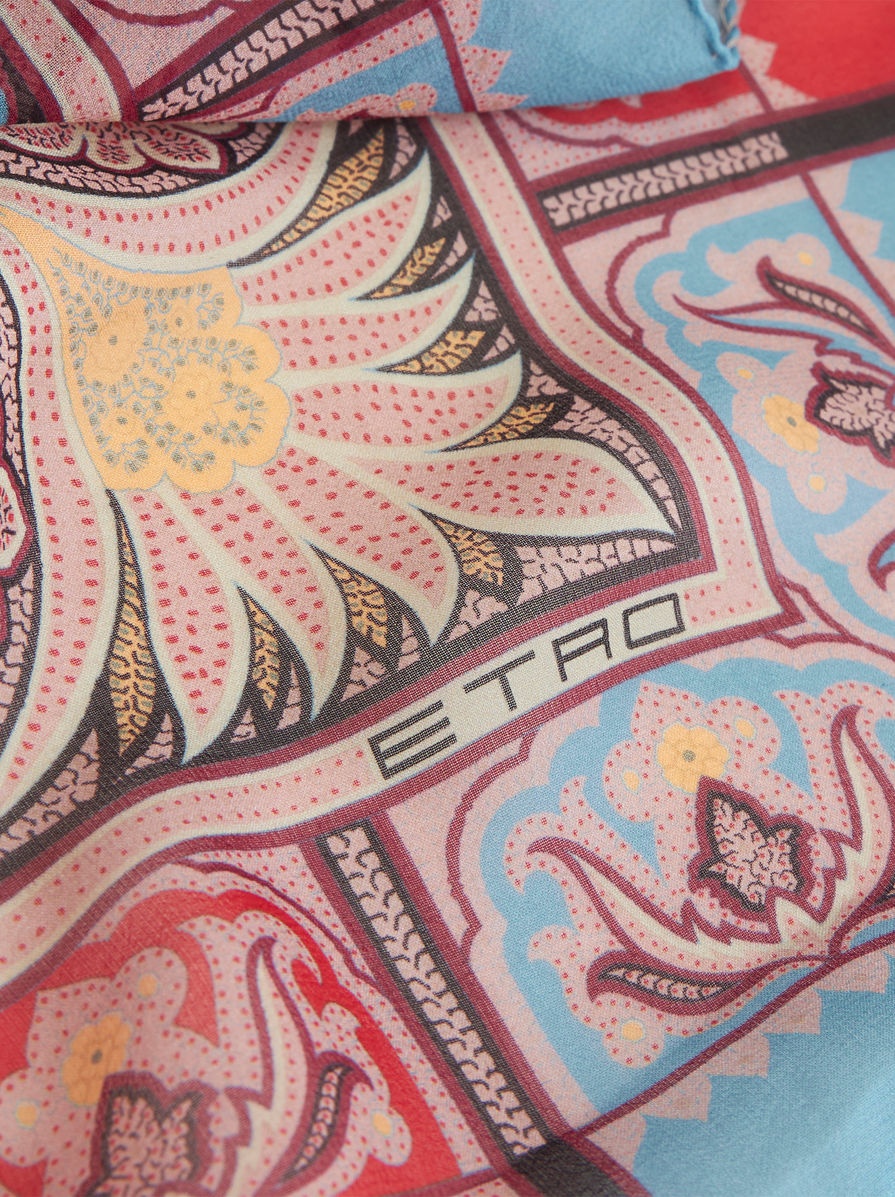 PAISLEY SILK SHAWL - 2