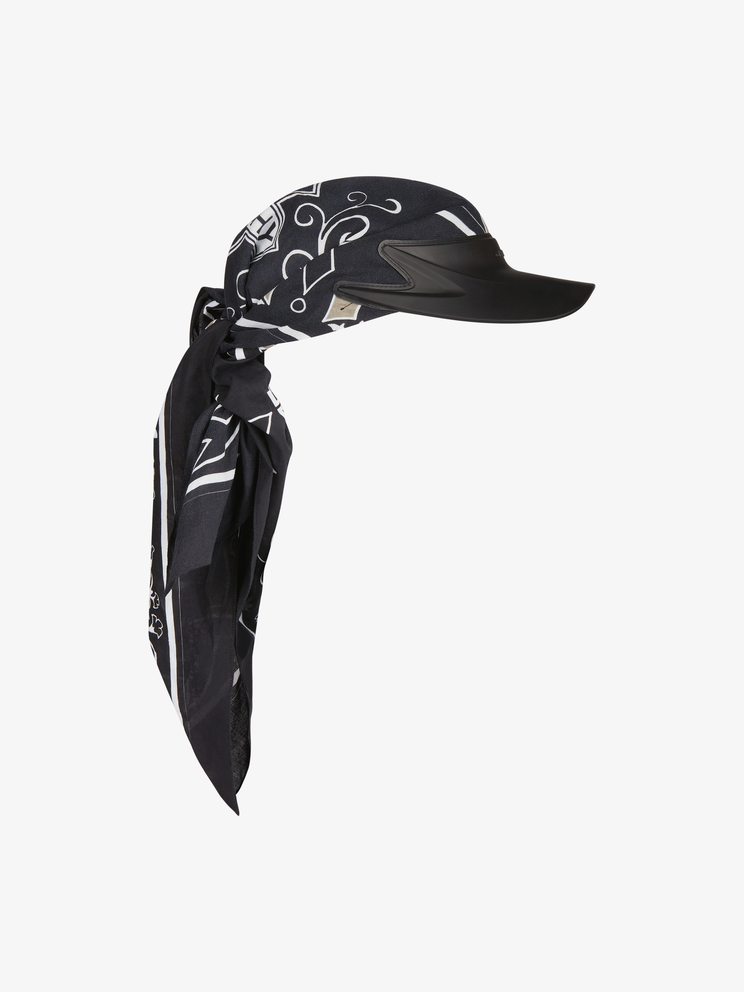 GIVENCHY VISOR IN RUBBER WITH BANDANA - 3