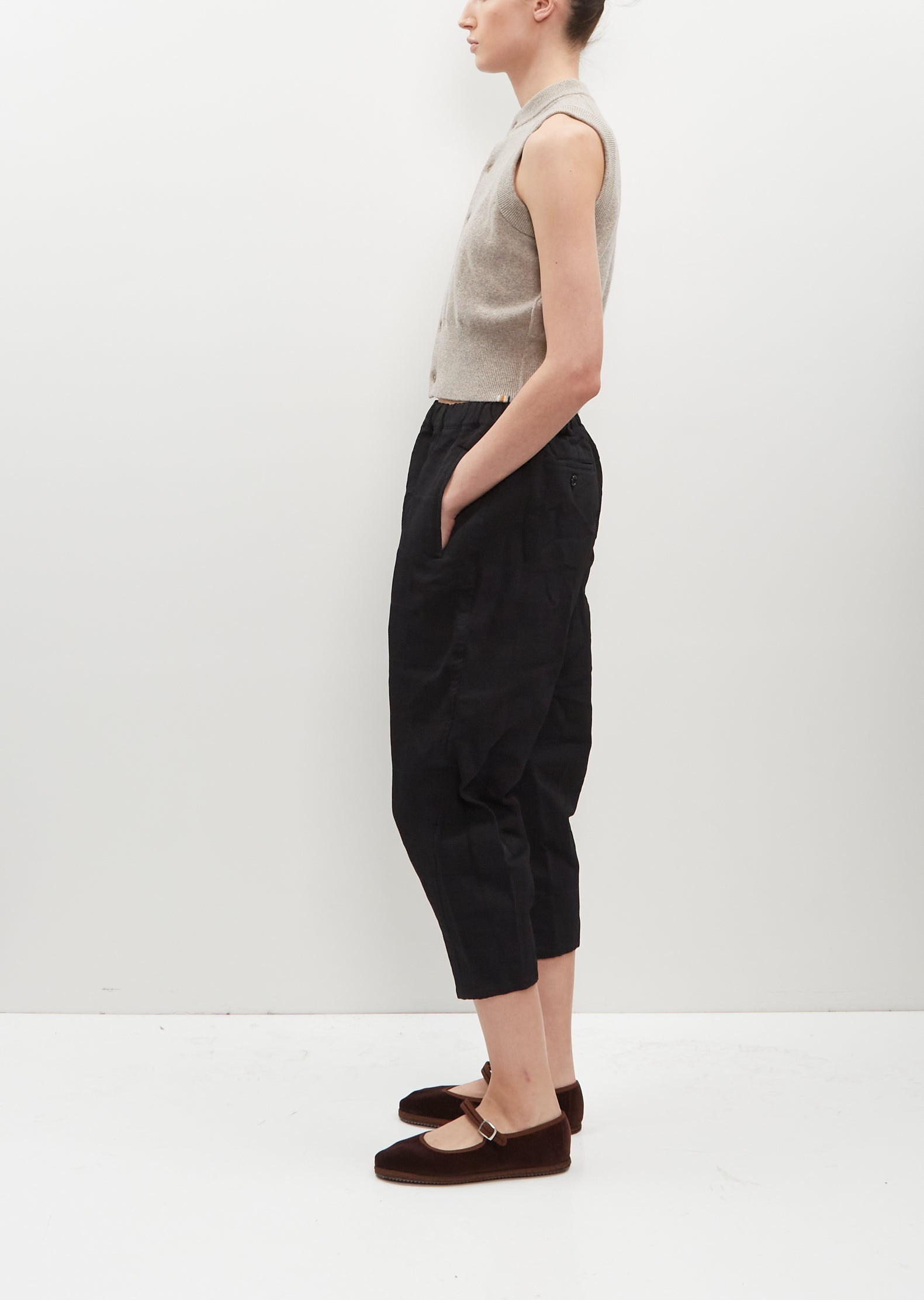 Polyester Glencheck Pants - 2