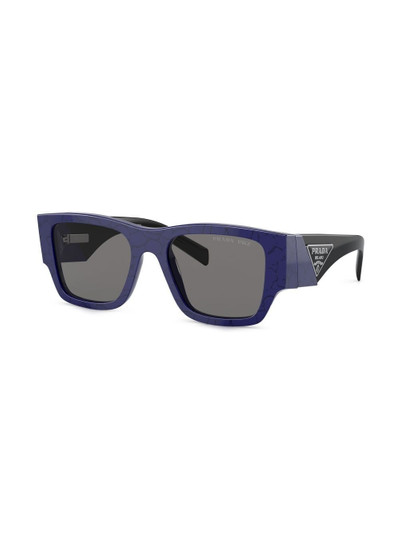 Prada square-frame logo sunglasses outlook