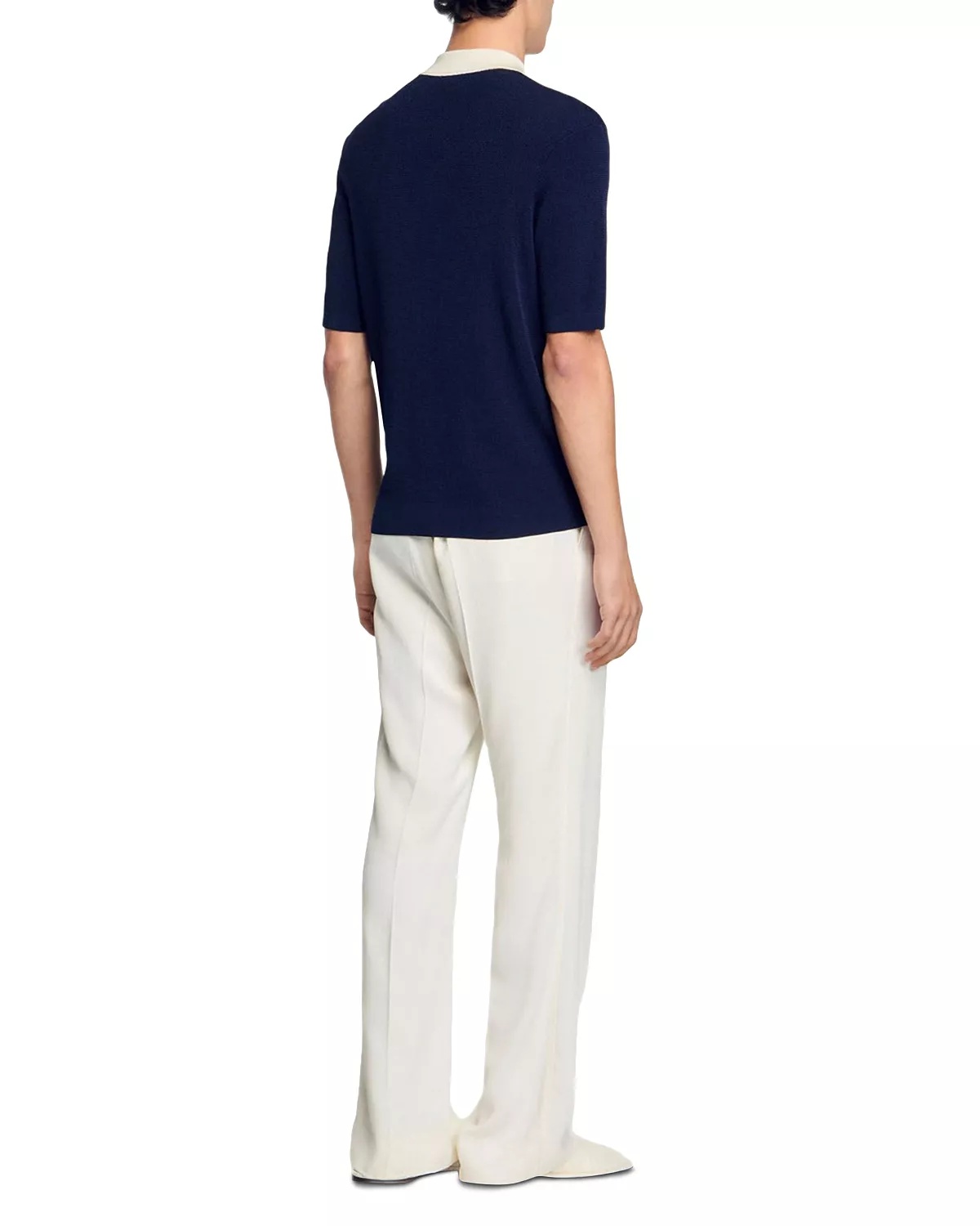 Two Tone Polo Shirt - 4