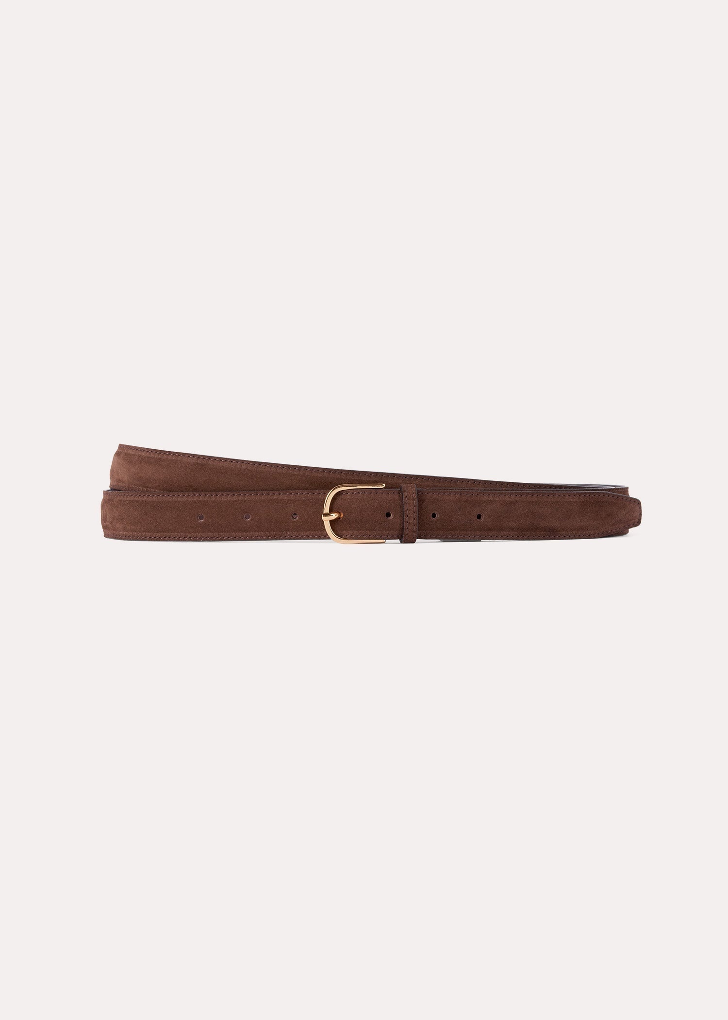 Wrap belt chocolate brown - 1