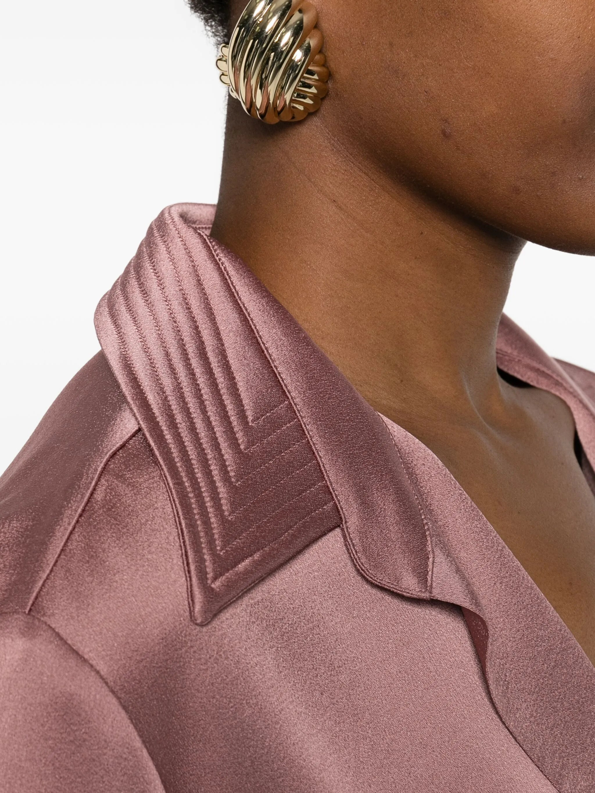 Dries Van Noten Satin Blouse - 4