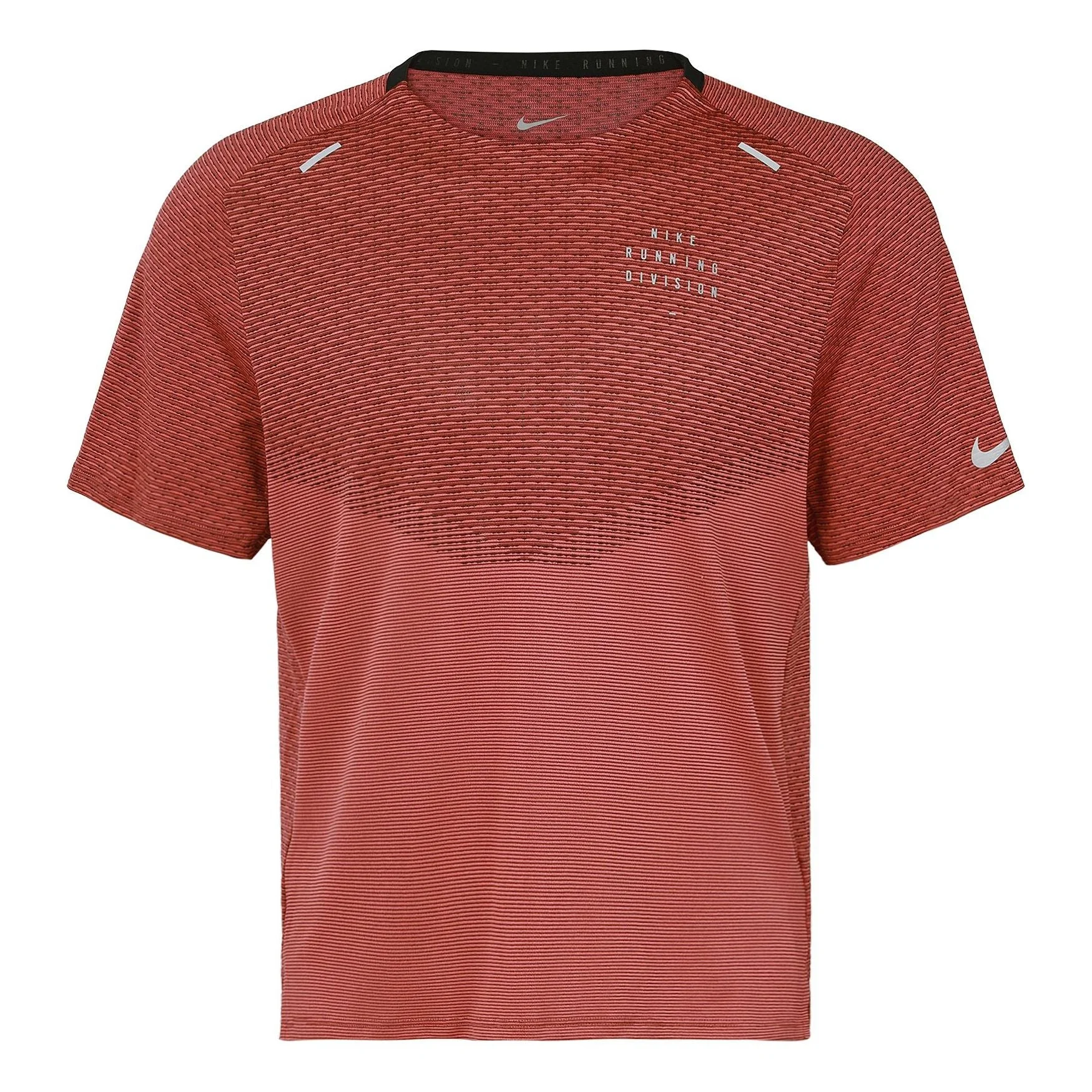 Men's Nike Alphabet Printing Breathable Round Neck Short Sleeve Light Red T-Shirt DD4796-010 - 1