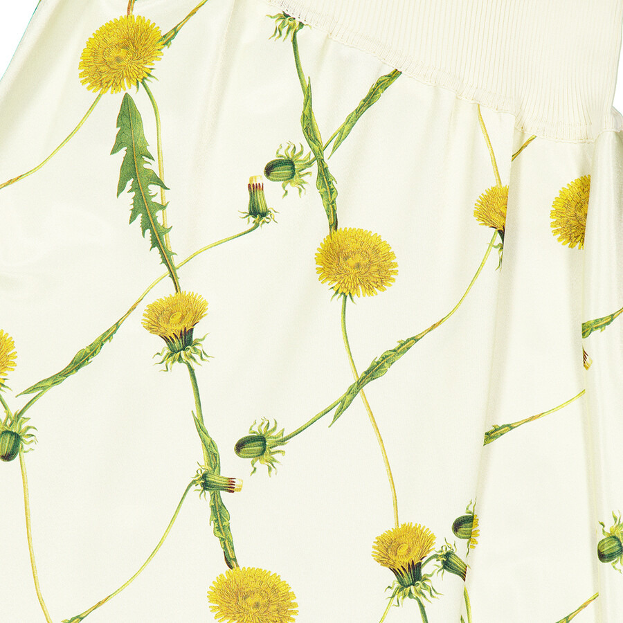 Burberry Dandelion-Print Asymmetric Skirt - 2
