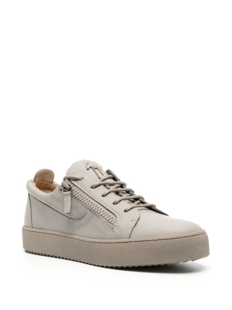 Frankie low-top leather sneakers - 2