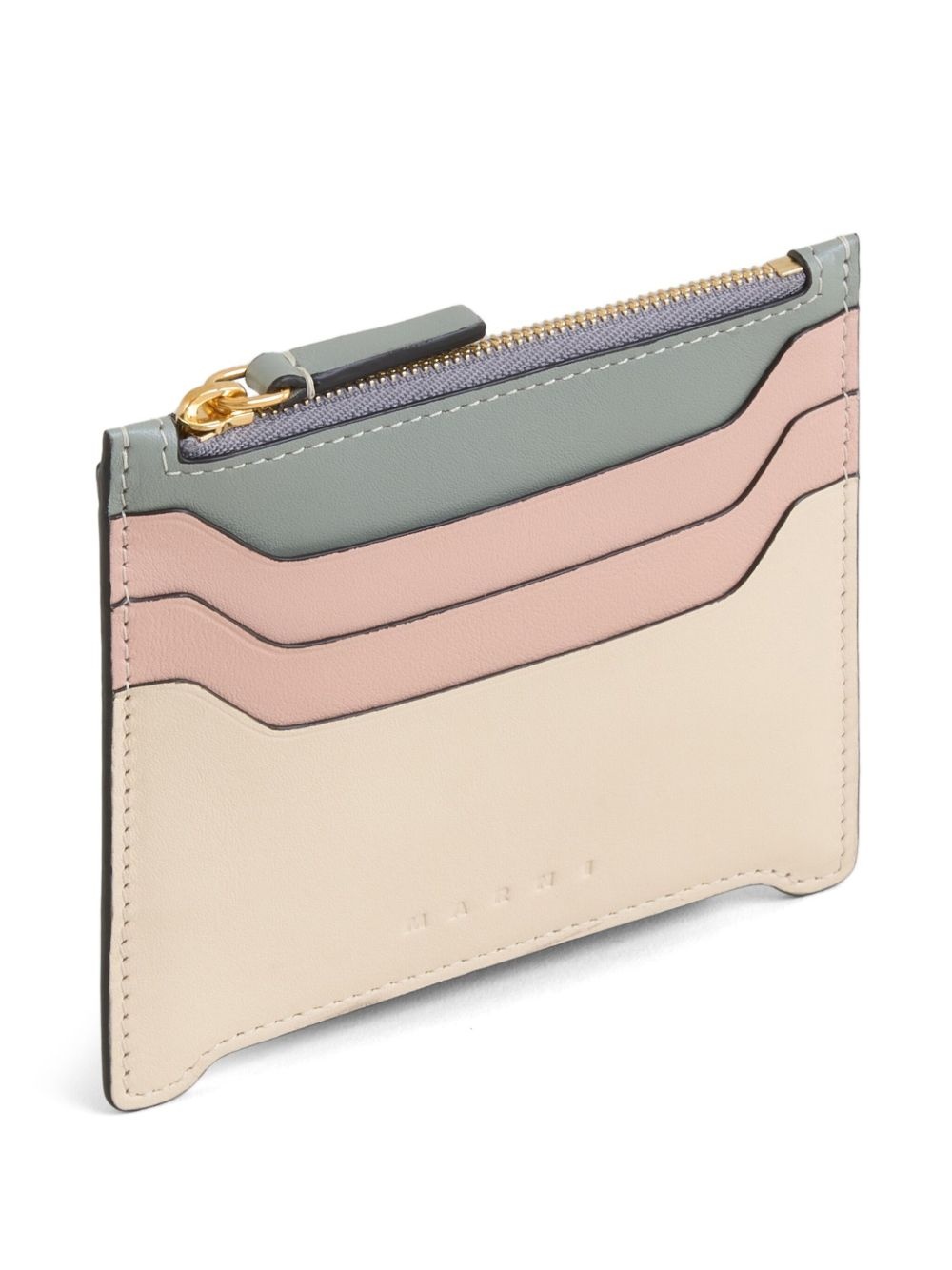 logo-debossed cardholder - 4