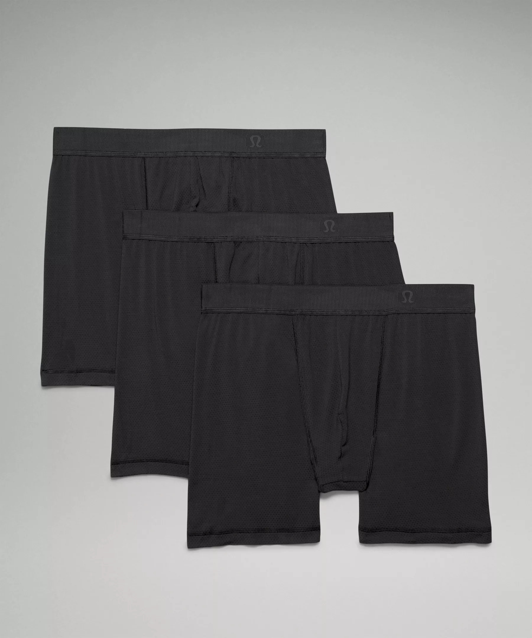 Always In Motion Mesh Boxer 5" *3 Pack - 3
