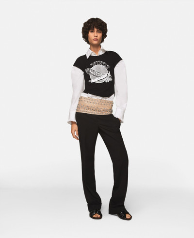 Stella McCartney Crystal-Embellished Wool Trousers outlook