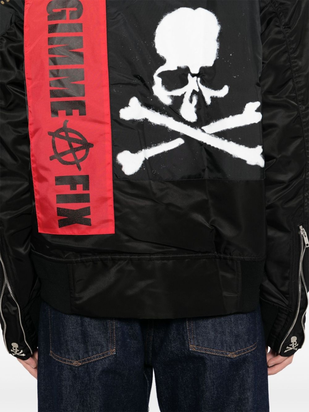 zip-up bomber jacket - 5
