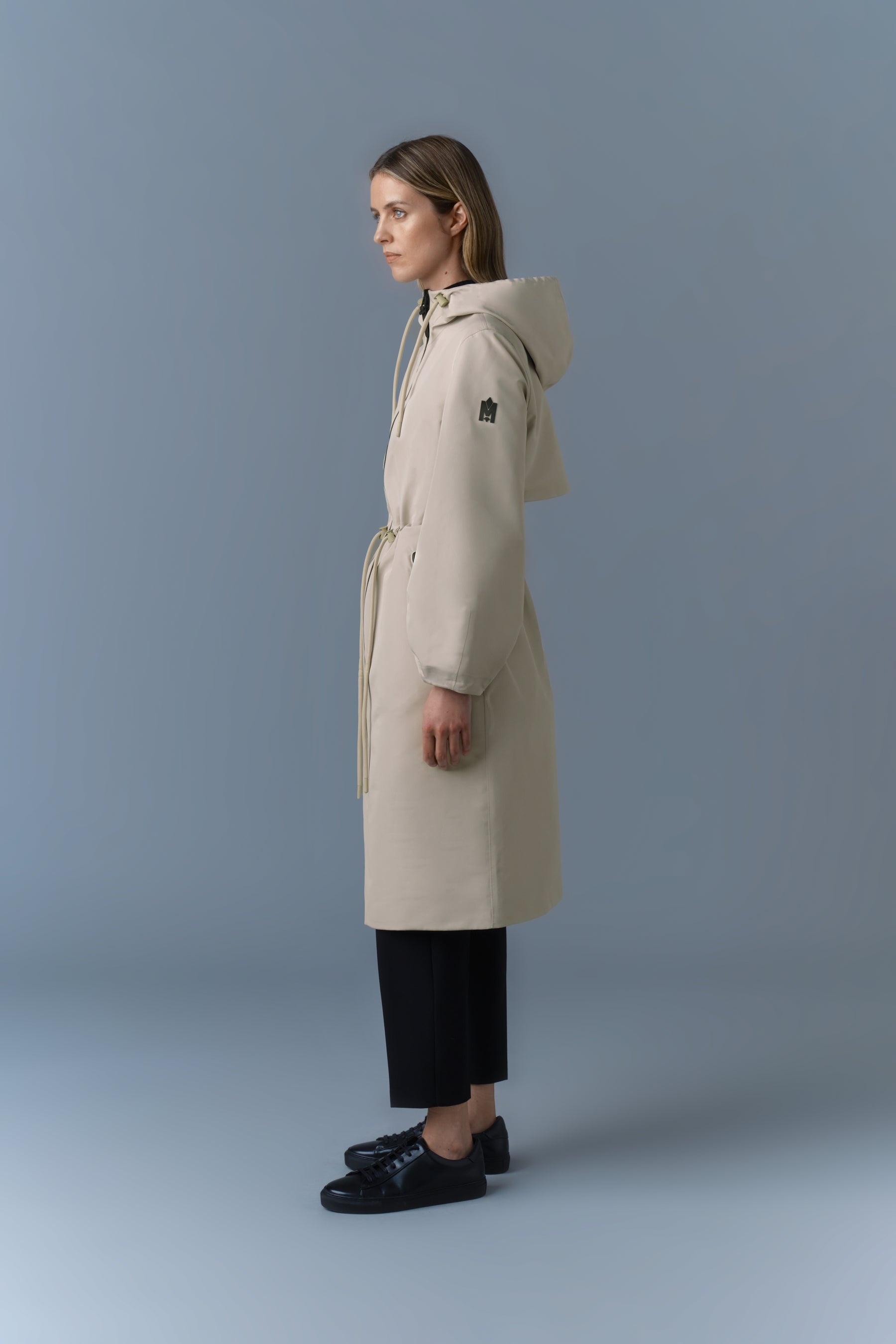 MEKELLE Long Recycled Technical Rain Coat - 4