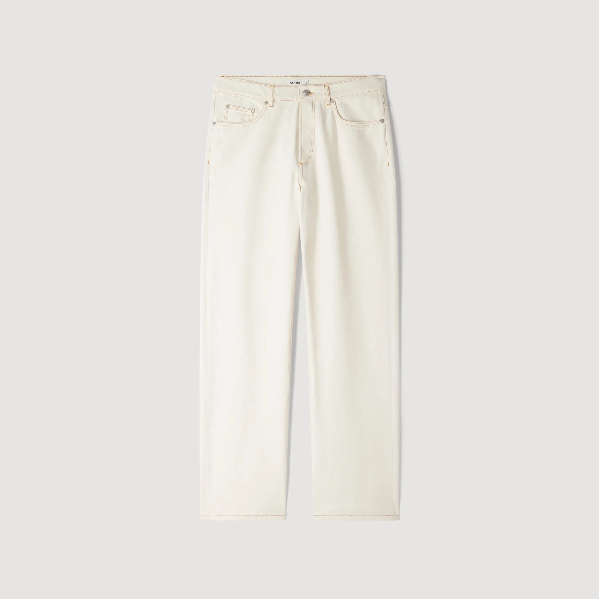 BAGGY CONTRAST JEANS - 1