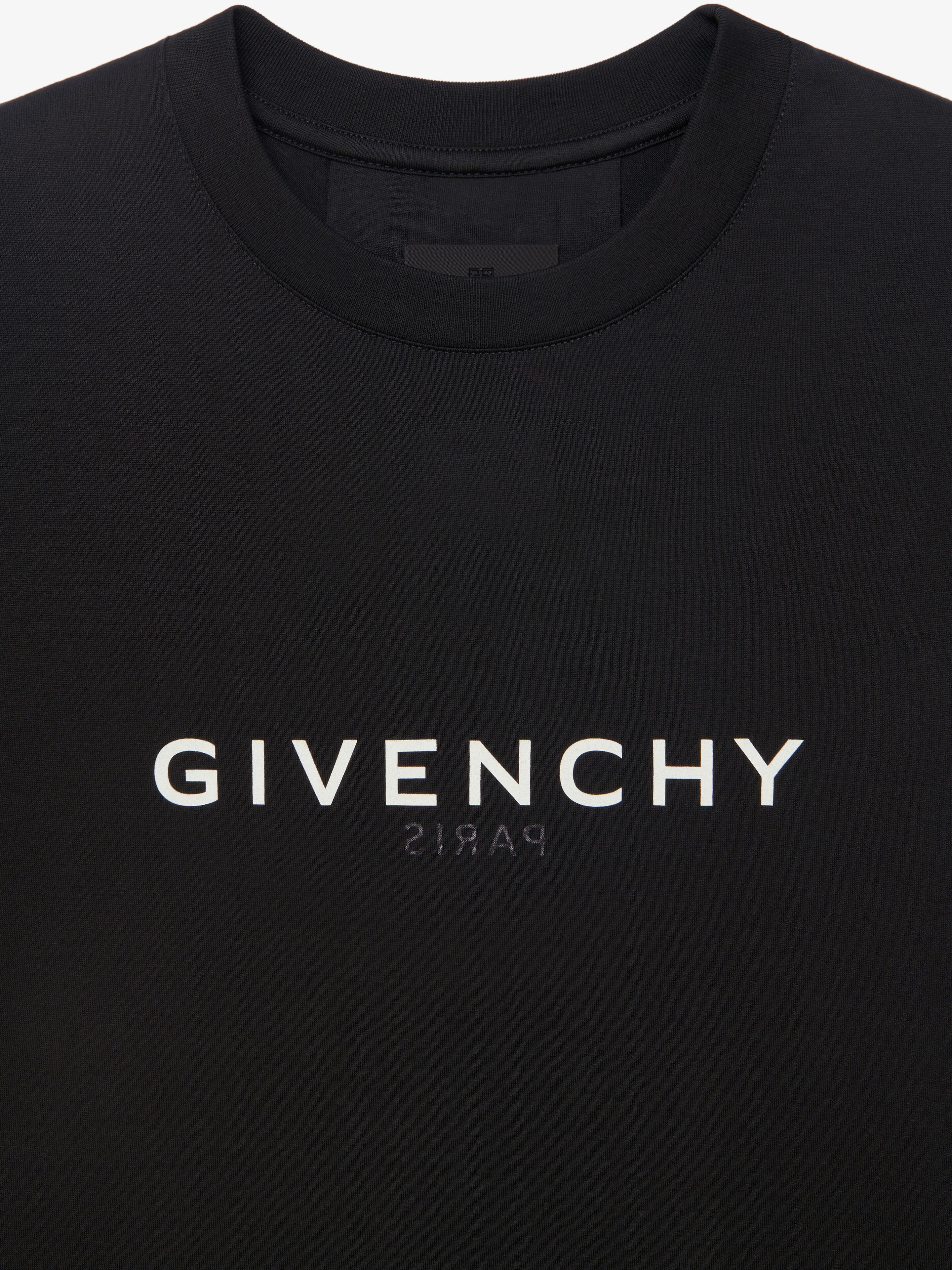 GIVENCHY REVERSE SLIM FIT T-SHIRT IN COTTON - 6