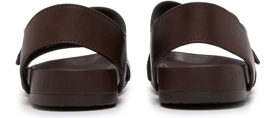 Ease heel sandal in brushed suede - 4