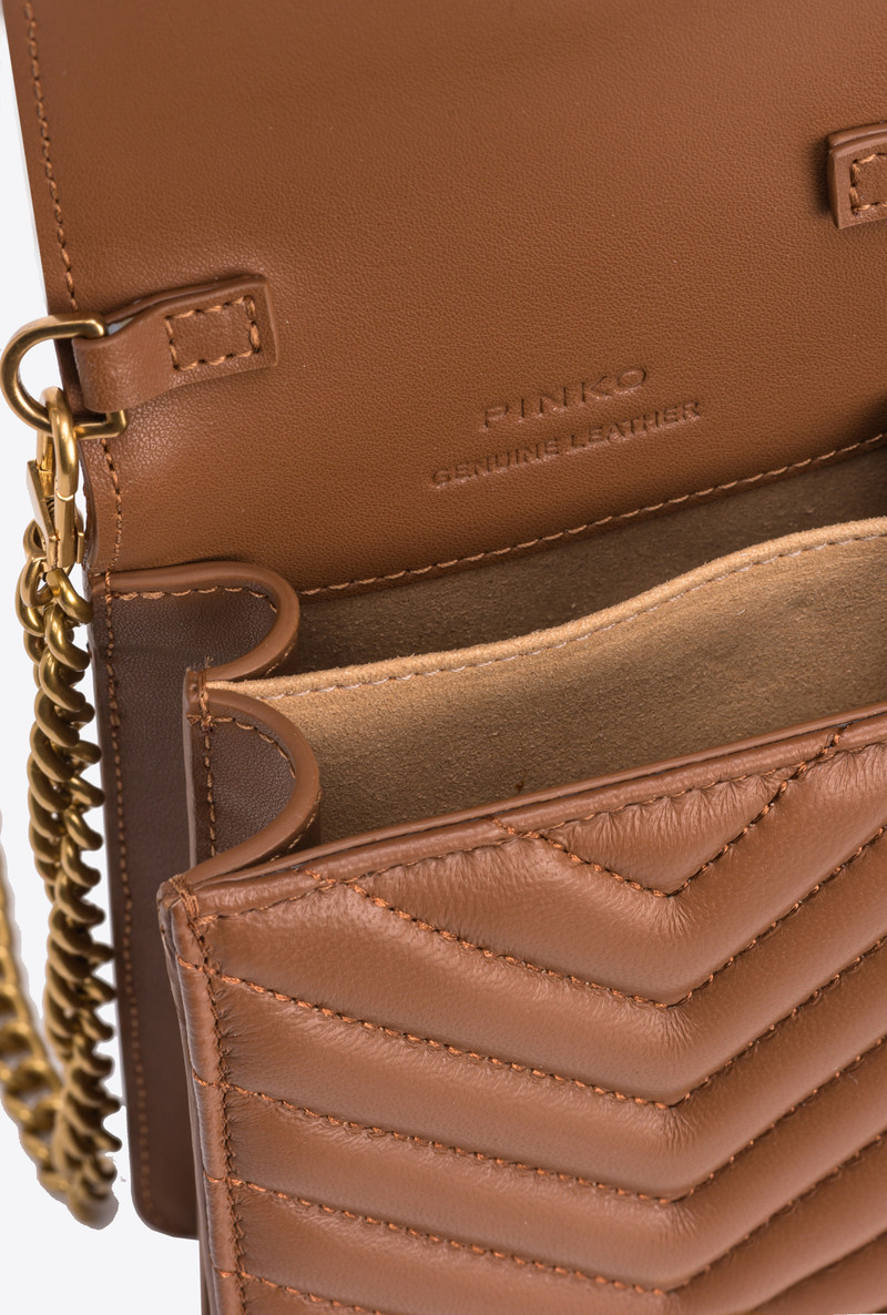 CHEVRON NAPPA LEATHER SMARTPHONE CASE 6