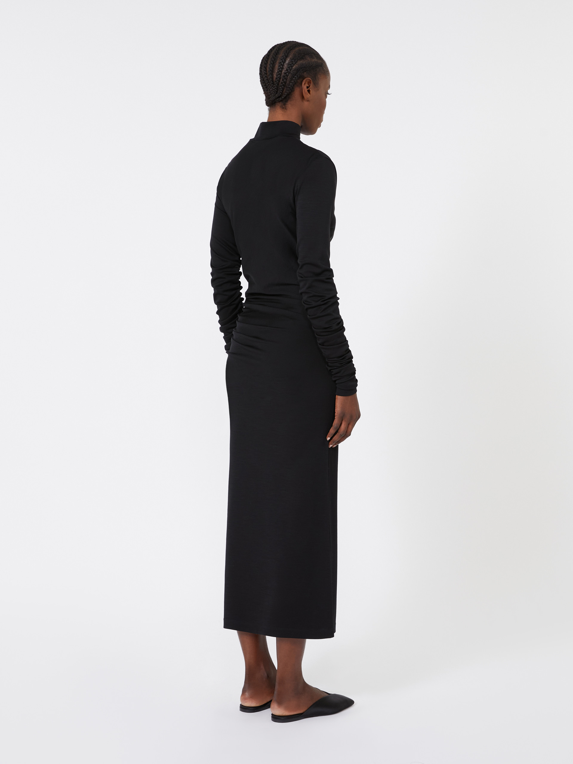 LARI Wool jersey dress - 4