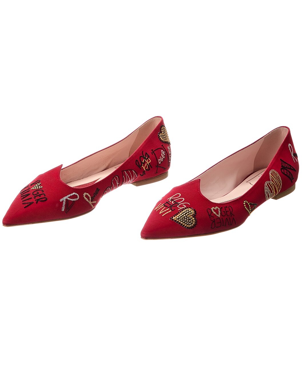 Roger Vivier I Love Grosgrain Flat - 5