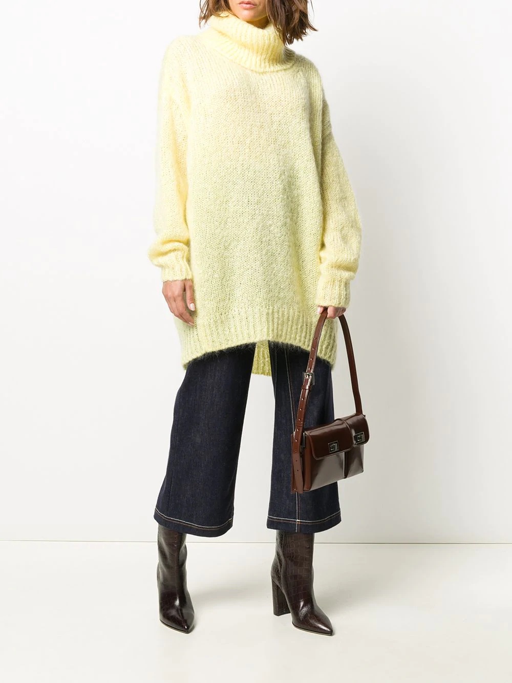 oversized mohair wool jumper - 2