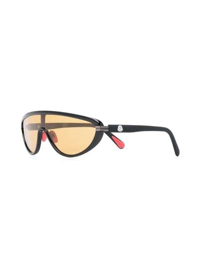 Moncler Vitesse shield sunglasses outlook