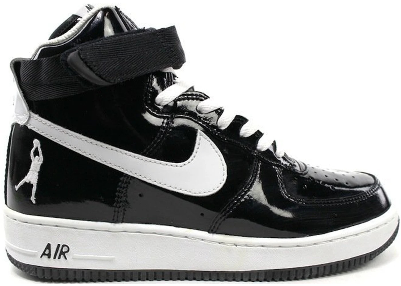 Nike Air Force 1 High Sheed Black Patent - 1