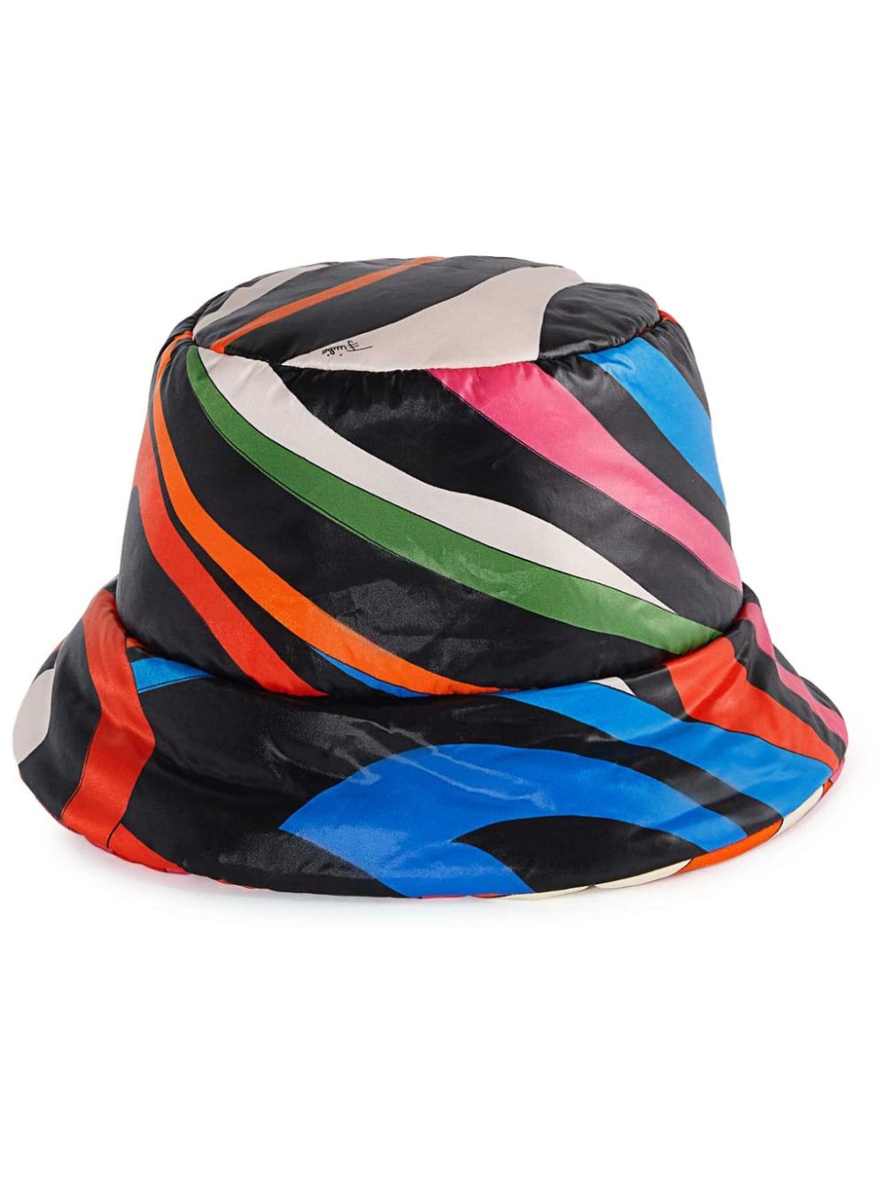 abstract print bucket hat - 1