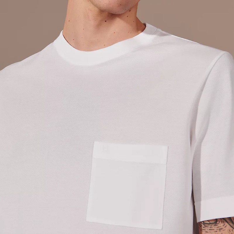 "H" embroidered T-shirt 3