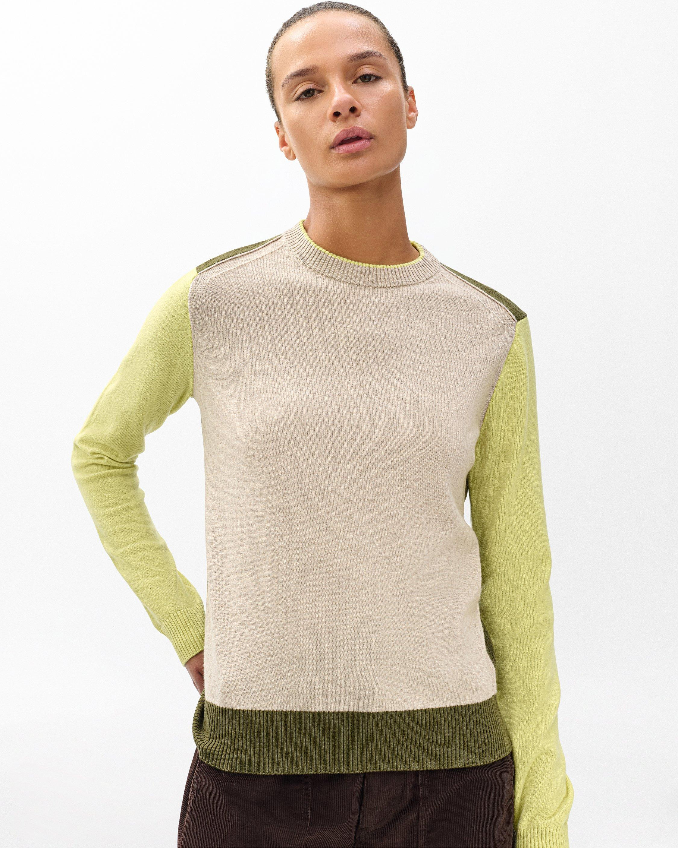 Taron Colorblock Wool Sweater - 2