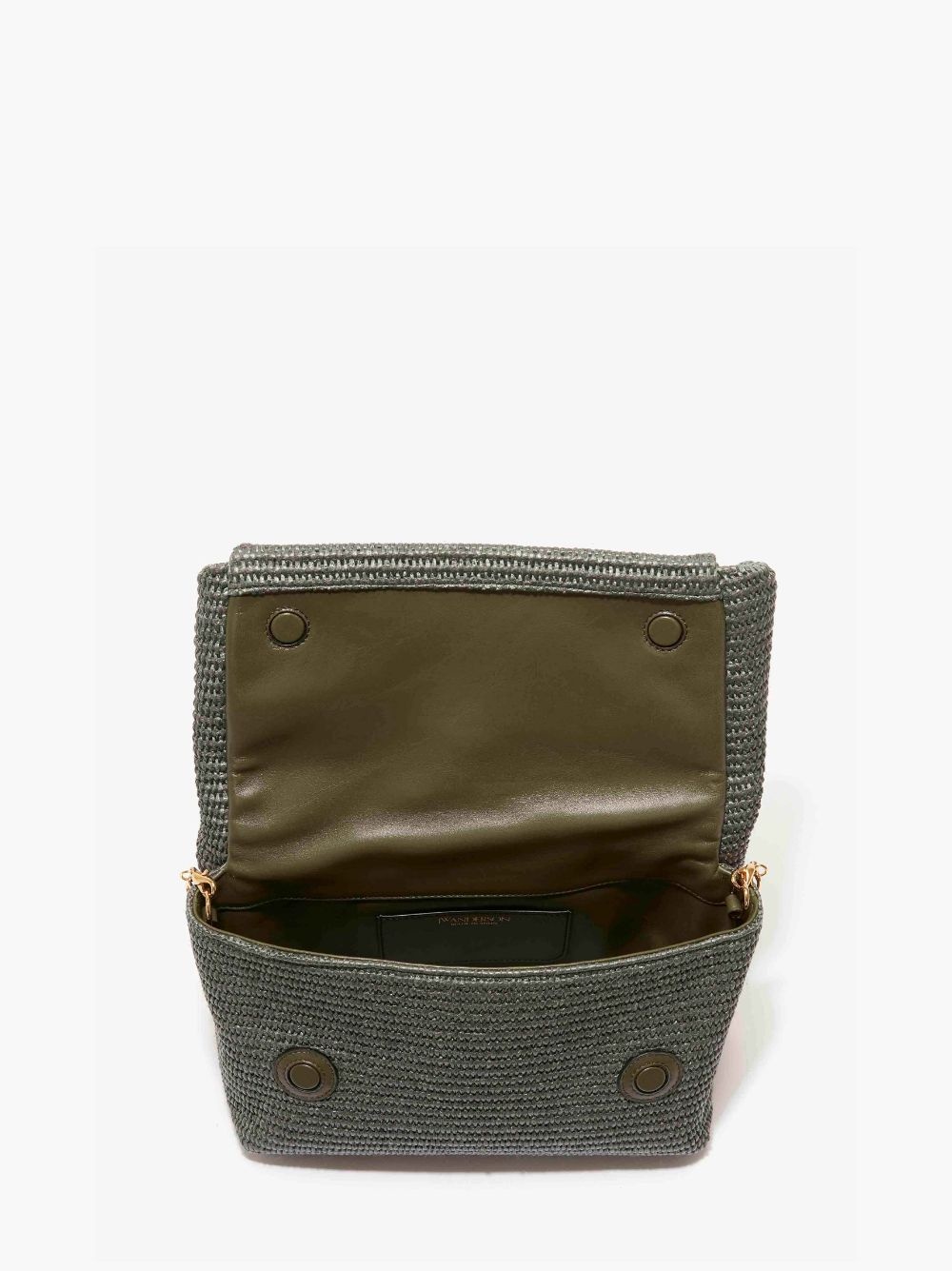 LARGE TWISTER - RAFFIA TOP HANDLE BAG - 3