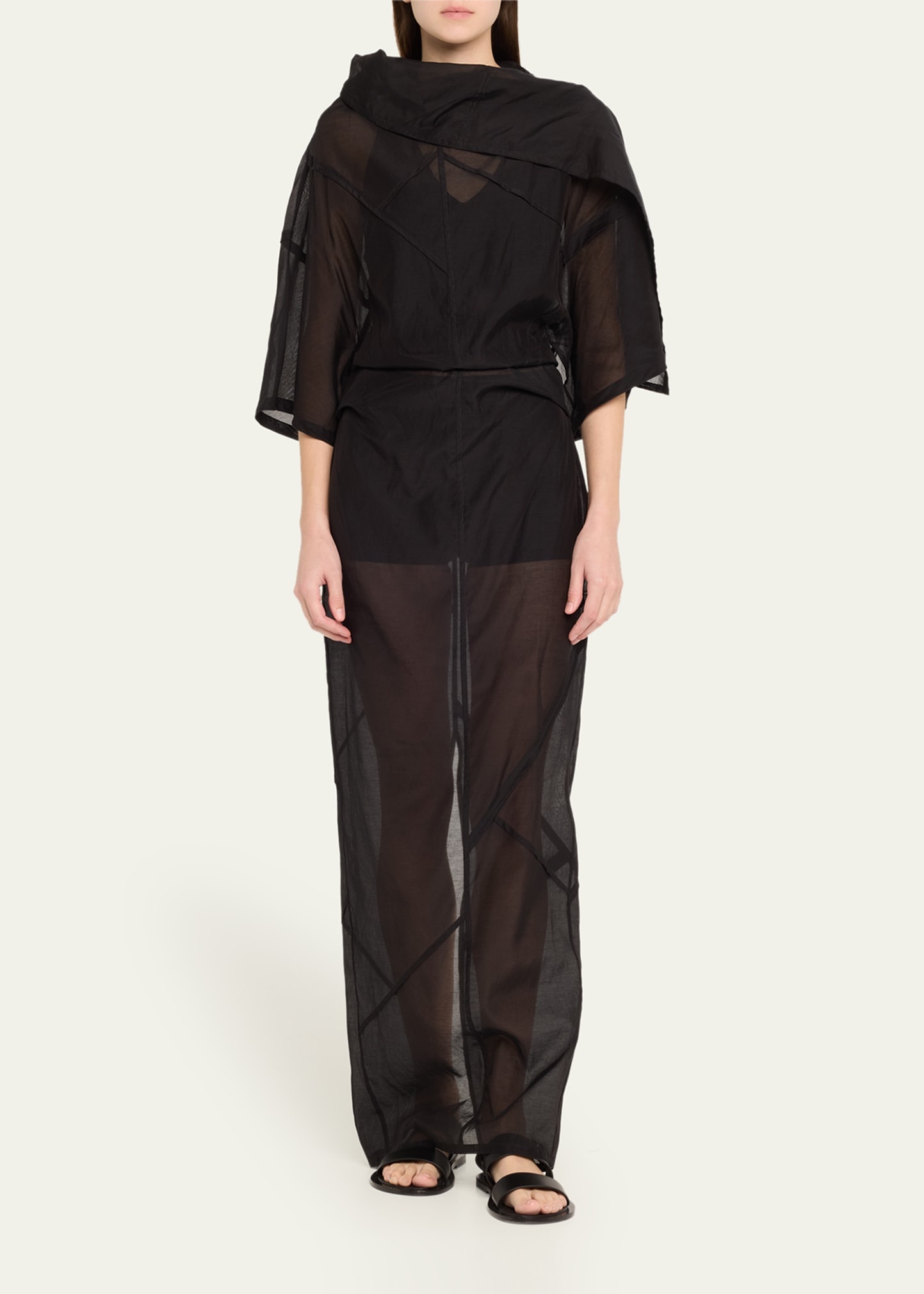 Parachute Cut Maxi Dress - 2