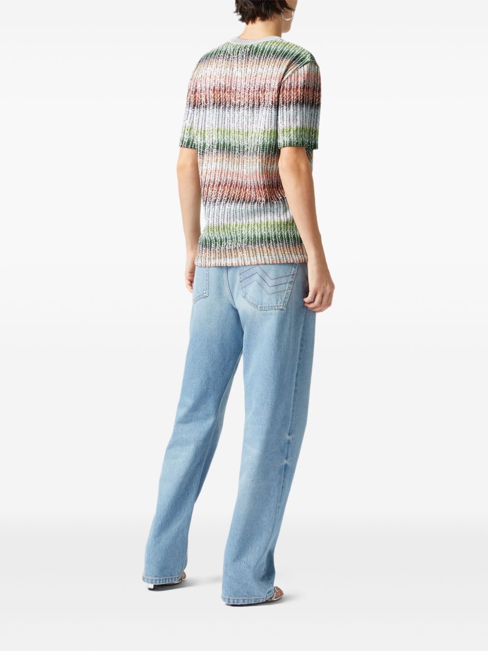 sequinned T-shirt - 3
